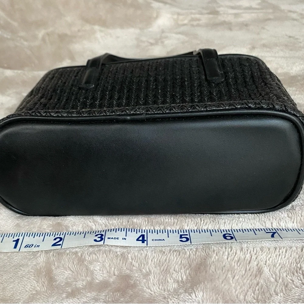 Nine West Black Textured Tote